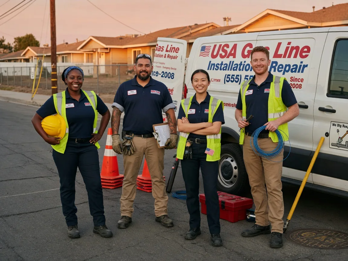 Gas Line Installation company in El Paso, AR